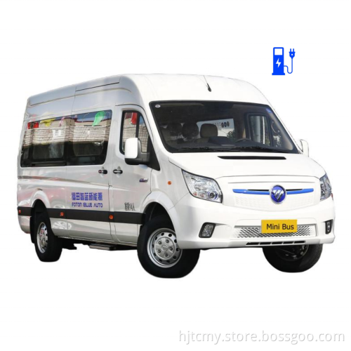 2023 China EV Mini Bus Electrico Foton IBLUE AUTO NUOVI VEICOLI ENERGY VEICOLI ELETTRICA TASSEGGERO 14 MINI PERIO